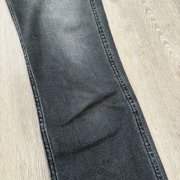 Re/done 80s Slim Straight Washed Black Jeans - Picture 7 of 11